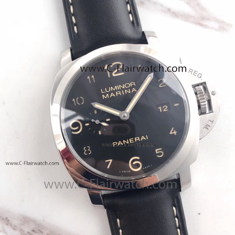 AAA Replica Luminor Marina Panerai Pam359 Watch Black Dial